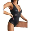 Frauen Badebekleidung 2023 Badeanzug Frauen Neue sexy eng sitzende tiefe V Swimsuit Ins Style One Piece Badeanzug