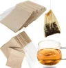 100pcslot en feuilles de feuille de feuille de café outils de café naturels naturels de papier infuseur de papier vide pour le thé couleur en bois 8947274