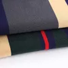 Polos maschile New Mens Casual Stripe Ploid Long Slve Polo Shirt Fashion Solid Polo Top Y240510N9U3