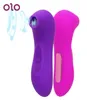 Danceyi Olo Clit Sucker Vibrator Nipple Sucking Clitoris Vagin Stimulateur Sexe oral Licking Fuljob Tongue vibrante Sex Toys pour 8922451
