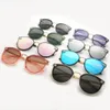 2023 Klassische Gläser Sonnenbrille Mirror Fashion Street Shooting Männer und Frauen Sonnenbrillen Reisefahrmarke Luxus Sonnenbrille 308a