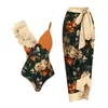 Swimons de maillots de bain pour femmes MAINTRATION FLORAL IMPRESSIONNANTES FEMMES SOINS PLAIS SOINS PLAIS 2024 FEMPEL VEUX V BIKINI SUMME SUMBRE SWEAUSE DE FEUSEMENTS J240510 J240510