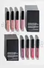 H Lipstick Lipstick Liquid Matte Set rosa Nude marrone rosso 4 stili 4pcsset rossetti opachi lessici per labbra kit2166794