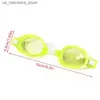 Goggles de plongée 1pc en silicone pour enfants anti-brouillard Swimming Goggles plongée et surf conception mignonne adaptée aux filles pour garçons pour prendre des douches de maillot de bain d'été Q2404101