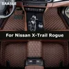 Bodenmatten Teppichs SaaSle Custom Car Floor Matten für Nissan Xtrail Rogue X-Trail Auto Teppiche Fuß Coche Accoch Accohtorie T240509