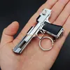 1: 3 Desert Eagle Metal Mini Toy Gun Model Model сплав для брелок Like Real Collection Teedget Toys Pubg изысканные портативные впечатляющие украшения подарки для мальчиков