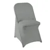 Couvre-chaise Blanc Spandex ER Black for Pold Drop Livraison Home Garden Textiles Textiles Sashes DHSFK