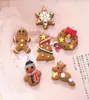 Kerst Charms Hangers Flatback Polymer Clay Cabochon voor DIY ketting Earring Keyring sieraden maken Accessoires 7433729