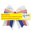 Mirls Hair Loop American Independence Day Flag Prind Barrettes