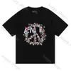 Designer Amirirs T-shirt masculin Hip Hop Streetwear Cotton Brand Letter Flower Imprimé Amirii T-shrit surdimensionné pour les hommes Femmes Tops Amiriri Tees 431