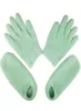 Revive Lavender jojoba huile exfoliant les gants de masque de pied Spa Gel Hydrating Hand Mask Feet Care Beauty Silicone chaussettes 312A2544667680