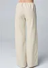 Pantalon féminin Capris Pantalon de lin en coton pour femmes