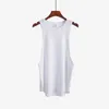 Fitness kleding blanco mouwloos shirt heren gym gym stringer tanktop bodybuilding tankop heren sportkleding onderhirt modevest 240429