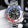 EW C Factory Lao Jia Green Coca Cola Pepsi Circle Log Yacht Night Light Diving Full Automatic Mechanical Watch