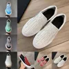 2024 Skel teen slip-on mannen vrouwen casual schoenen ontwerper skelet sneaker canvas plat zwart wit rood groen blauw botten loper man platform trainers sport sneakers 38-45