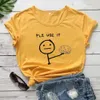 Frauen T-Shirt plz verwenden es Gehirn T-Shirt lustige süße Frauen Baumwolle Grunge Vintage Tumblr Zitat Casual Fashion Tops Grafik Unisex Soft TS Y240509