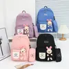Backpack Kawaii School Bag Student Student Kobiety Podróż dla Lady Knapsack Torby Laptopa Proccussak Cute Mochilas