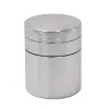 Premium -Raucher -Tabakherb Mühle Kräuter 3 -Stück mit 92 ml großer Metall -Stash -Jar -Aluminium -Tabakschleife Rauchzubehör LL