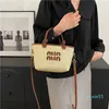 Schoudertassen Zomergras Basg voor vrouwen Boheemse strandtas Designer Leuke portemonnees en handtassen