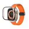 Alta qualidade para Apple Watch Case Ultra Series 9 45mm 49mm Iwatch Strap Strap Smart Relógio sem fio Caixa de capa protetora da caixa de proteção