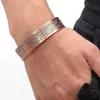 Bracelet magnétique en cuivre pur Men d'arthrite Aimments réglables Femme Femme Thérapie Cuff