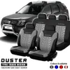 Auto -stoel omvat Duster volledige set Universal Styling Women Men Auto interieur accessoires Mode Automobile Auto -stoel Cover T240509