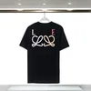 Yaz Tasarımcı Erkekler 3D T-Shirt Sıraslı Adam Tee Kadın Gömleği Gevşek Tees Letters Yüksek Kaliteli Baskı Kısa Kollu Günlük Lüks S-3XL