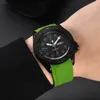 2024 Mens Bekijk drie pin volledige functie Siliconen tape trendy modekwarts Watch Designer horloges fabrikant groothandel