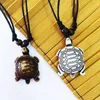 designer Animal necklace elastic leg small turtle resin jewelry pendant sweater chain couple accessory WYEG