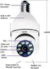 IP -камеры Didseth 2MP IP -камера E27 Лампочка автоматическое отслеживание видеомонира