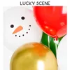 Decoração de festa natalman boneco de neve defeat pacote de tardx aniversário desenho s01513