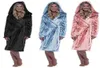 Shawl bornoz ev kıyafetleri uzun kollu cüppe kadınlar kış peluş uzatılmış peignoir polaire femme15083477