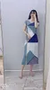 Partykleider Miyake Plissee Kleid Frauen Frühling 2024 Stil der Western Slim Body zeigen dünne Figuren in den gesamten Rock