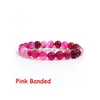 Perles 8 mm Gemstone Round Perles Yoga Guérison Crystal Stretch Bracelet Natural Stone Uni Bijoux Ami Cadeau juif de juif dhgarden Dhhxo