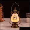 Autre organisation d'entretien ménager New Eid Moubarak a mené des lanternes à vent Ramadan Kareem Decoration pour la maison 2023 Parti musulman islamique DH5EL