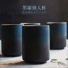 Kinesisk ugn bytte kaffekopp Stoare Mugs Stora vatten japanska Simple Gradient Kung Fu Tea Drinkware Kitchen 240509