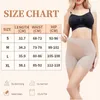 Waist Tummy Shaper Ultra thin womens pants ultra-thin shorts high waist and abdominal control pleated edges seamless shaping for girls Q240509