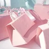 3pcs Hediye Sarma Tipo Baskı Çiçek Şeker Kutusu Mini Ambalaj Çantaları Hediye Seti Kutusu Küçük Hediye Çantaları Düğün İhtiyatları Parti Dekoru