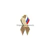 Stifte, Broschen Brosche Band Zeichenzeichen mit russischer Flagge Saint George Victory Day Revers Pin Festliche Geschichte Memory Symbol Pins GC135 DHSLR