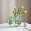 Vase Home Living DecorationAcrylic Flower Bottle Creative Syesthic Vase Ardance Container Nordic Room Accessories