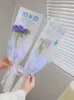 3pcs enveloppe-cadeau 20pcs Jother Day Single Flower Emballage Papier en papier Bouquet Papiers d'emballage