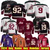 #92 Logan Cooley Arizona Hokey Forması #9 Clayton Keller Shane Doan Nick Schmaltz Phil Kessel Barrett Hayton Matias Maccelli Lawson Crouse Coyotes Forma