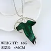 Chaines Collier de feuilles vert elfe Vintage Trend