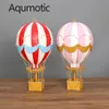 Aqumotisch ongeveer 35cm1.15ft Moderne Iron Air Ballon Wall Decoration Accessories Rainbow Lantern 1pc Hanging Craft Home 240510