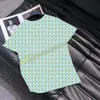 Vrouw tanktop tees ontwerper Volledige letter bloem t shirt dames kleding mode tops Aziatische maat