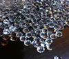 1000pcs 10 mm Confettis diamant en acrylique transparent pour la table de décoration de mariage disperse6575238