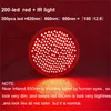 620NM 660NM 850NM Kırmızı LED Bitki Büyüme Lambası Anti -Yaşlanma Derin Ampul Ir Irfüre Fototerap Vücut Cilt Ağrısı D3.0