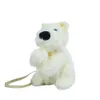 2024 New West Highland Dog Mignon Cartoon Plush Doll's Back's Backs Crossbody Bag 78% Factory Wholesale