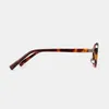 Sunglasses BERTHA Cat Eye Sunglasses Glasses Matched Anti-Blue Eyeglasses UV Protection Gradation Black Frame Discoloration Advanced Sense J240508