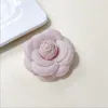 Vintage mała broszka zapachowa ins camellia tkanina strzępka